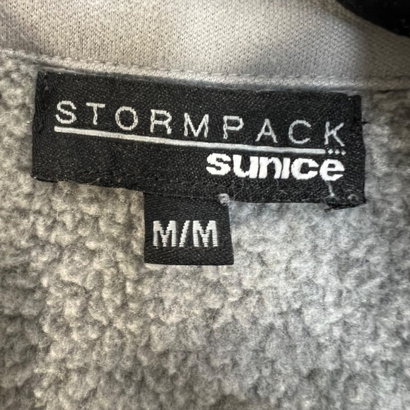 Sunice Storm Pack grey quarter zip ski snowboard fleece mid layer M - Picture 8 of 8